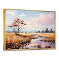 thumbnail image 2 of Designart "Tranquil Wonderland Of Prairies And Plains" Prairies Floater Framed Wall Art Living Room, 2 of 5