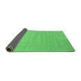 thumbnail image 2 of Ahgly Company Indoor Rectangle Solid Emerald Green Modern Area Rugs, 2' x 3', 2 of 4