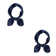 thumbnail image 4 of Minnieouse Bufandas De Cuello Elegantes Y Ligeras Para Mujer Manténgase A La Moda Bufanda Sin Esfuerzo Para Mujer azul marino 70*70CM Azul marino 70*70CM 2Conjunto, 4 of 6