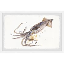 Parvez Taj Big Squid Framed Wall Art