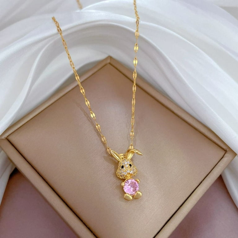 アクセサリー Sparkle Rabbit Necklace CFierce SPARKLE RABBIT NECKLACE – CFierce