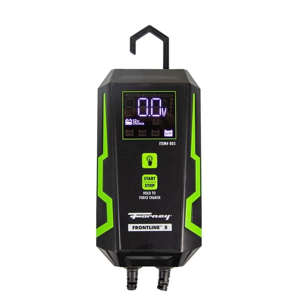 Forney Industries Frontline 120V 5A Smart Battery Charger And Maintainer
