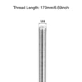 thumbnail image 2 of Unique Bargains Fully Threaded Rod M4 x 170mm 0.7mm Thread Pitch 304 Stainless Steel Right Hand Threaded Rods Bar Studs 4 Pack, 2 of 4