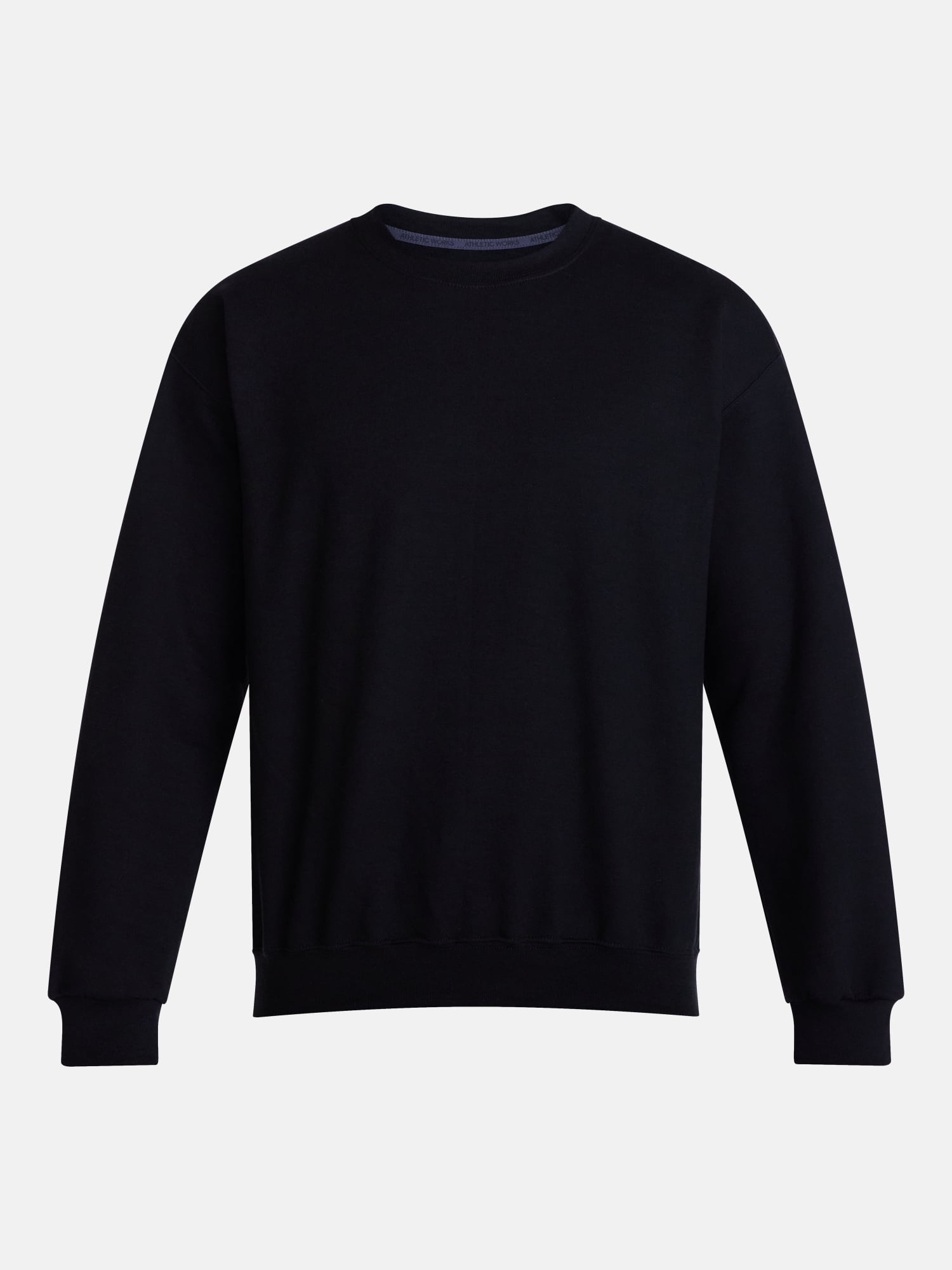 Athletic Works Fleece Crewneck Sweatshirt, Mens & Big Men's Sizes XS-4XLT