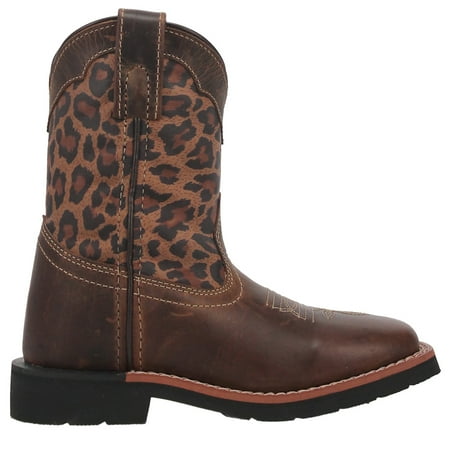 

Dan Post Boots Kids Girls Makucha Square Toe Casual Boots Mid Calf