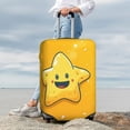 thumbnail image 7 of Naloa Happy Cartoon Star Elastic Suitcase Protector, Travel Suitcase Protector Cover Fits 18-32in Suitcase(No luggage included)-X-Large, 7 of 7