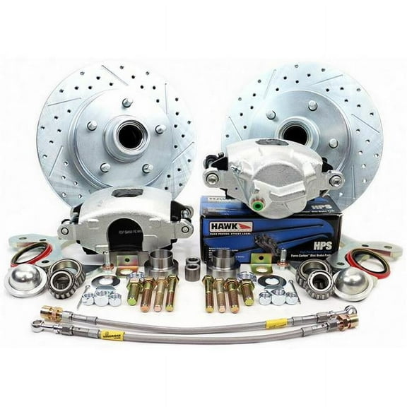 Master Power Brakes DB1804BHP Front Wheel Kit with OE Drum Brakes for 1965-1970 Buick Electra, Lesabre & Wildcat, 1966-1970 Buick Riviera