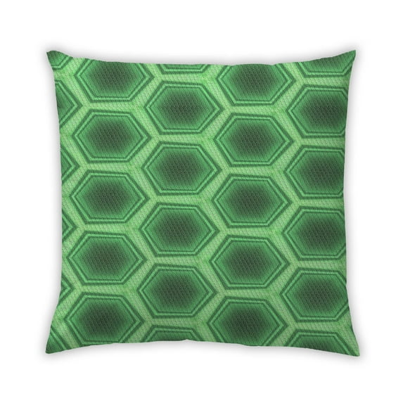 Ahgly Company Outdoor Square Contemporary Throw Pillow, 18 inch by 18 inch
