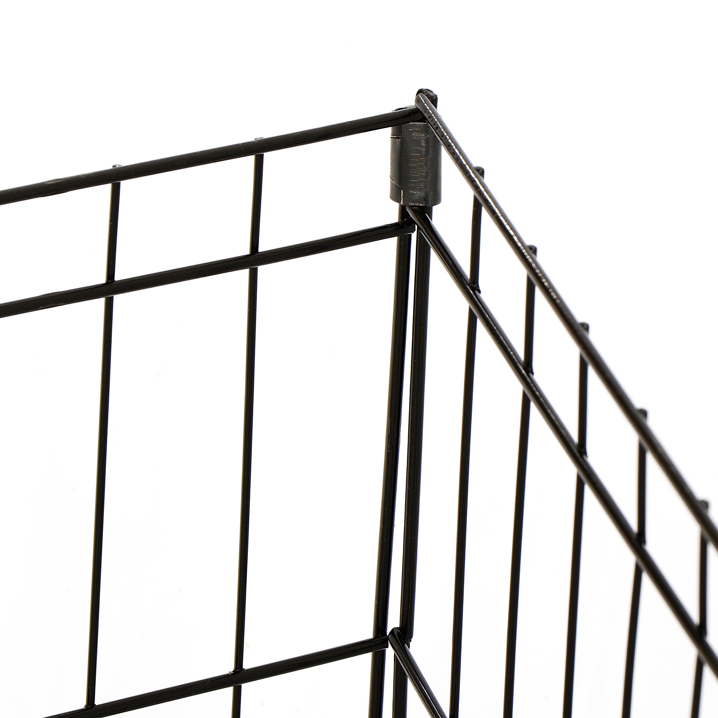ZENY 24" Pet Playpen Indoor Outdoor 8 Panels Metal Dog Playpen Exercise Fence