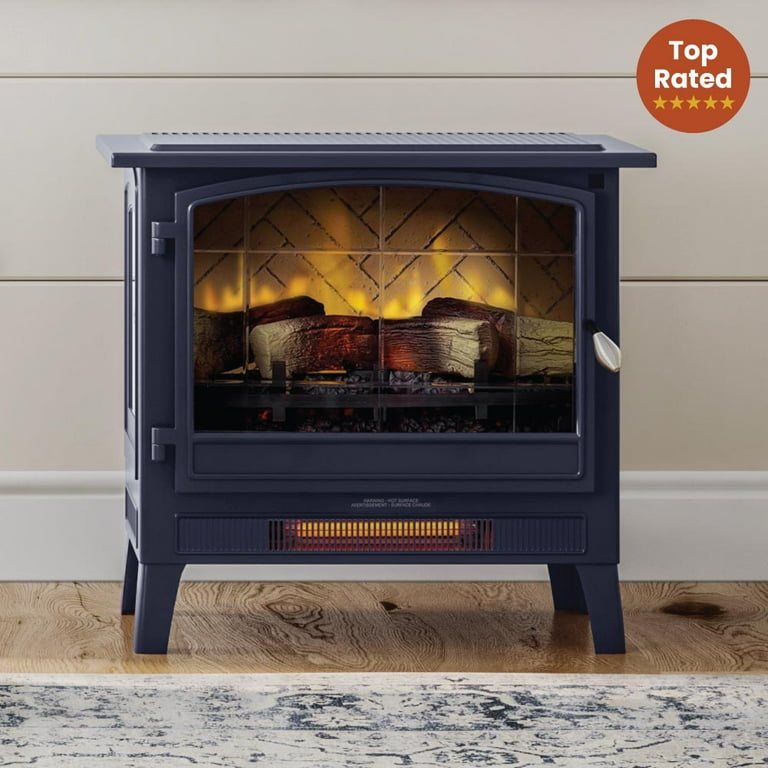 Country Living – Country Living Country Living Electric Fireplace Stove Heater, 24