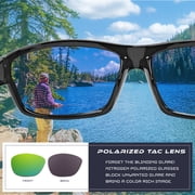 Polarized Wrap Around Sports Sunglasses for Men Women Driving Fishing Running Cycling Sun Glasses