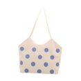 thumbnail image 3 of Bolso de viaje moderno con asa, estilo hobo, ideal para viajes y fines de semana. Blanco, 3 of 8