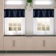 thumbnail image 3 of Cortina corta para ventana, bufanda, cortinas, cocina, dormitorio, decoración para sala de estar (azul oscuro), 3 of 8