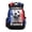 Soccer Paint Splatter, variant on Chririnla Retro Baseball Print Kawaii School Backpack with Waterproof Padded Shoulder Straps Book Bag, Breathable 17 Inch Zaino per ragazze for Travel Daily Use