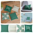 thumbnail image 4 of Heiheiup 1PCS 18in X 18in Pillow Sleeve Spring Multi Color Geometric Letters Pillow Office Cushion New New Pillow Sleeve, 4 of 5