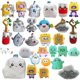 thumbnail image 1 of Muñeco de leche musical, cubo de árbol de tiburón, juguetes sin música que brillan en la oscuridad, peluche fantasmal, muñecos de peluche de Robot Boxy/astuto, 1 of 3