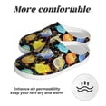 thumbnail image 6 of Wukai Cartoon Bird Owl Print Women's Indoor Bedroom Slipper Slip On Shoes, Unisex House Shoes with Anti-Skid Sole for Men, Gift for Women Men-46/47, 6 of 7