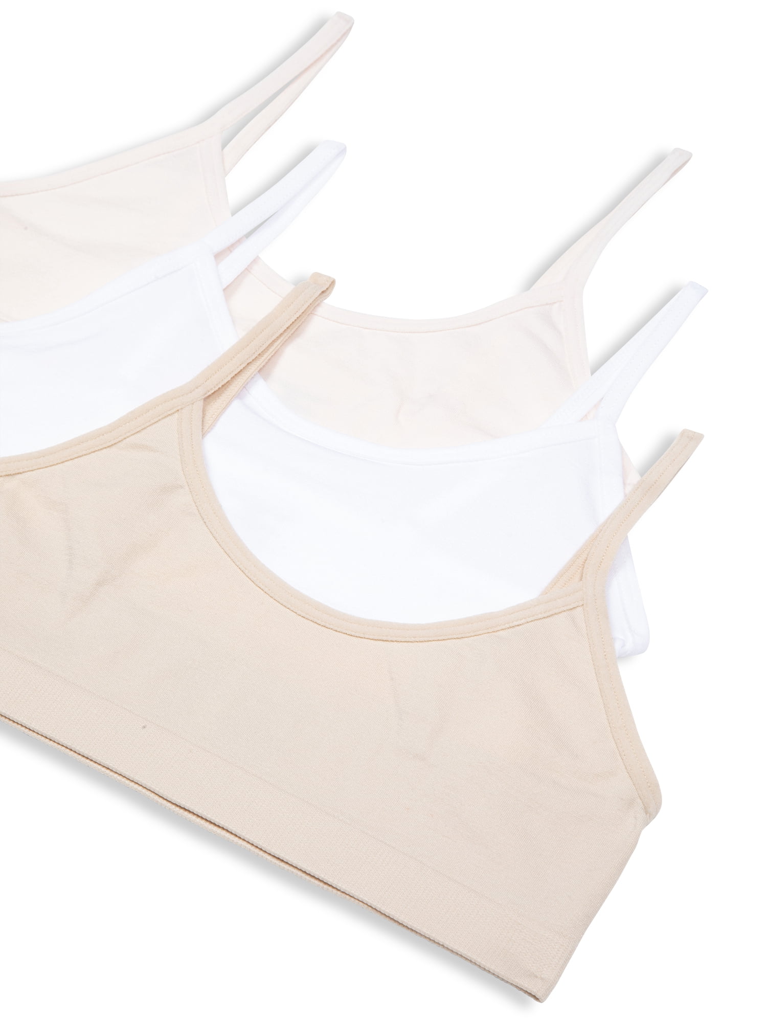 Maidenform Sweet Nothings Girls Pull-Over Scoop Neck Seamless Bra, 3-Pack, Sizes (S-XXL)
