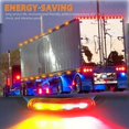 thumbnail image 5 of 10Pcs 10V-30V 4LED Trailer Side Marker Light for Car Auto Truck Boat Lights Clearance Tail Warning Brake Lamp, 5 of 5