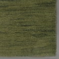 thumbnail image 4 of Rugsotic Carpets Handmade Rugs Hand Knotted Loom Rectangle 4'x6' Green Wool for Indoor Use, 4 of 5