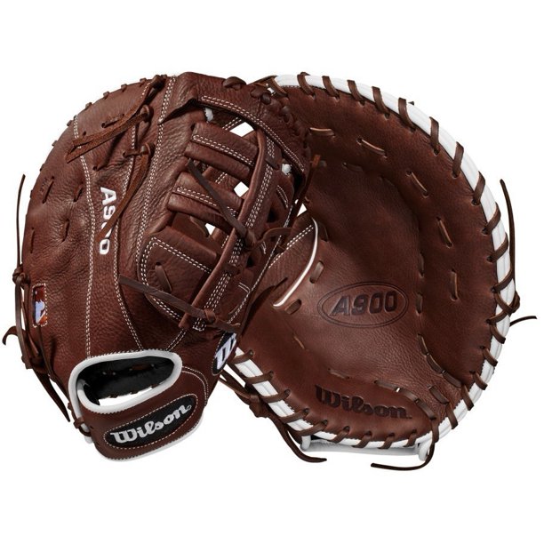 Wilson 12" A900 Series Baseball First Base Mitt, Left Hand Throw