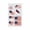 E, variant on Disposable Football Match National Flag Tattoo Stickers, Easy Paste Temporary Skin Decals, Sports Game Body Decor for Match Scene, Fan Gathering and Event Atmosphere