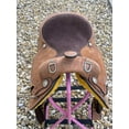 thumbnail image 4 of Resistance Western Roughout Ranch Work Saddle – Training & Working Horse Saddle, Durable Leather, Sizes 14”-18”, 4 of 5