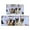 French Bulldogs, variant on German Shepherd Kitchen Rugs Sets Of 2,Anti Fatigue Kitchen Mat Rugs Non Slip Washable,Decorative Kitchen Floor Mats for Kitchen,Sink,Laundry,17"x30"+17"x47"