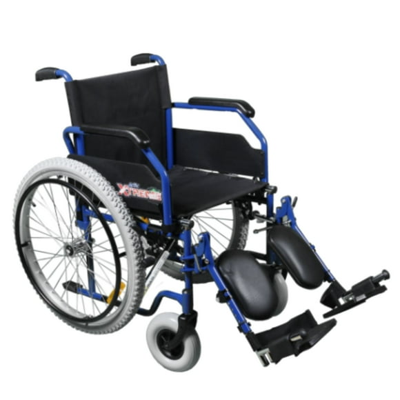 Silla de Ruedas Todo Terreno ReActiv Elevapiernas Xtreme 18' Tormenta