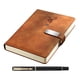 thumbnail image 1 of Cuaderno Libreta A5 Notebook Regalo 360 Páginas Pluma Negro Color Marron, 1 of 2