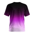 thumbnail image 5 of cocolona Mens and Womens Short Sleeve T Shirts Summer Fashion Casual Loose Gradient Crew Neck Tops Vintage Tees, 5 of 8
