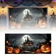 thumbnail image 1 of Banderas Decorativas De Halloween Para Garaje, Exterior E Interior, Artículos Para Fiestas, Letrero Decorativo Con Temática De Calabazas Y Murciélagos Terroríficos, 1 of 6