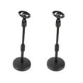 thumbnail image 1 of EeaseCA 2pcs Portable Desktop Lifting Plastic Weighted Disc Microphone Stand for General Meeting Computer Microphone Live Broadcast (No Microphone), 1 of 7