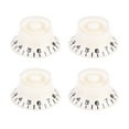 thumbnail image 1 of Guitar Parts,4 PCS Speed Tone Guitar Volume Control Knobs Guitar Speed Control Knobs Streamlined Design, 1 of 8