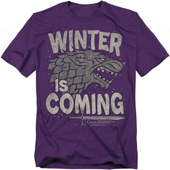 Game of Thrones T-Shirt Winter Is Coming Unisex Graphic Tee For Men & Women