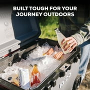 Igloo 72 QT Overland Ice Chest Cooler with Wheels, Gray