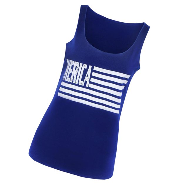 Chaleco sin mangas mujer Sunnimix Blusa Casual suelta Tops azul XL