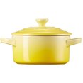 thumbnail image 2 of Le Creuset Stoneware Mini Cocotte Redondo, 8 oz., Soleil Le Creuset Le Creuset, 2 of 2