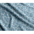 thumbnail image 1 of Soimoi Animal Skin Print,Cotton Poplin Sewing Fabric Sold By The Yard- 42 Inch Widesewing Craft Quilting/ Quilt Making Fabric - Blue, 1 of 5