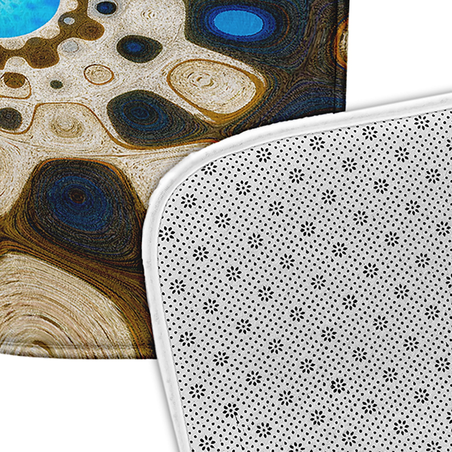 Simply Daisy Retro Reflection Pet Feeding Mat for Dogs and Cats