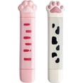 thumbnail image 1 of Shisuyan 2 Pcs Bandes de Correction de Patte de Chat Double Extrémité Adorables Bandes Blanchissantes, 1 of 8