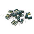 thumbnail image 5 of Uxcell 8x12mm 22uF 100V Bajo ESR Condensadores Electrolíticos de Aluminio Radiales Paquete de 20, 5 of 5