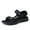 Black, variant on Men's Athletic Sandals Open Toe Beach Sandals Outdoor Sport Arch Support Sandals
