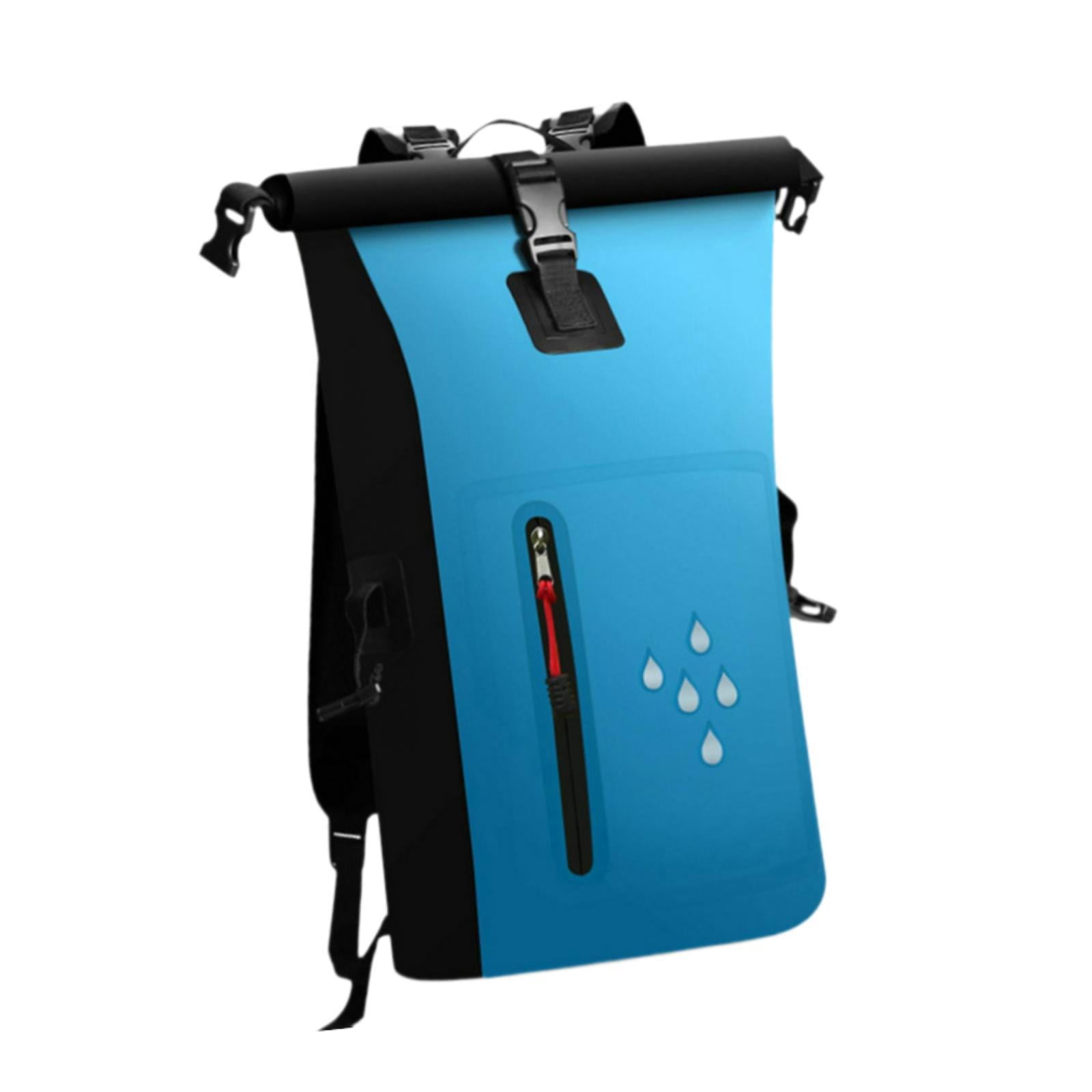 Baoblaze Dry Bag Waterproof 25L Weld Resistant Portable Portable Saco Drier Pack Blue