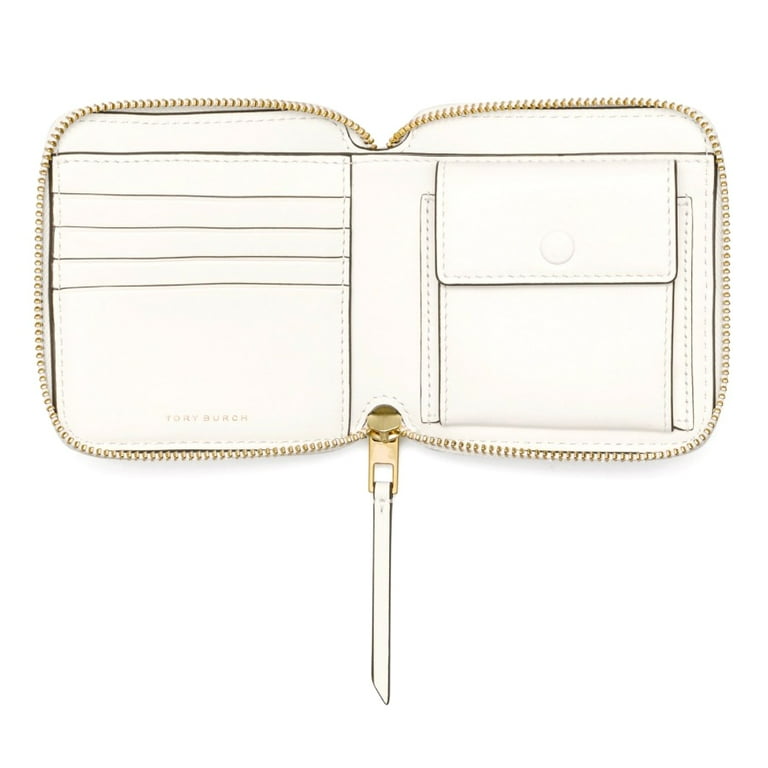 Tory Burch Women's T Monogram Jacquard Embroidered Bi-Fold