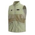 thumbnail image 4 of Men's Mesh Breathable Fishing Vest, Multi Pockets Photography Travel Hiking Waistcoat Full Zip Sleeveless Jacket for Adults Big and Tall Size M-3XL Khaki, 4 of 9