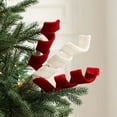 thumbnail image 3 of Koiauber Velvet Spiral Christmas Stems Red White Green Spiral Christmas Tree Picks DIY Crafts for Wreath Fireplaces Vase Filler Holiday Ornament, 3 of 7