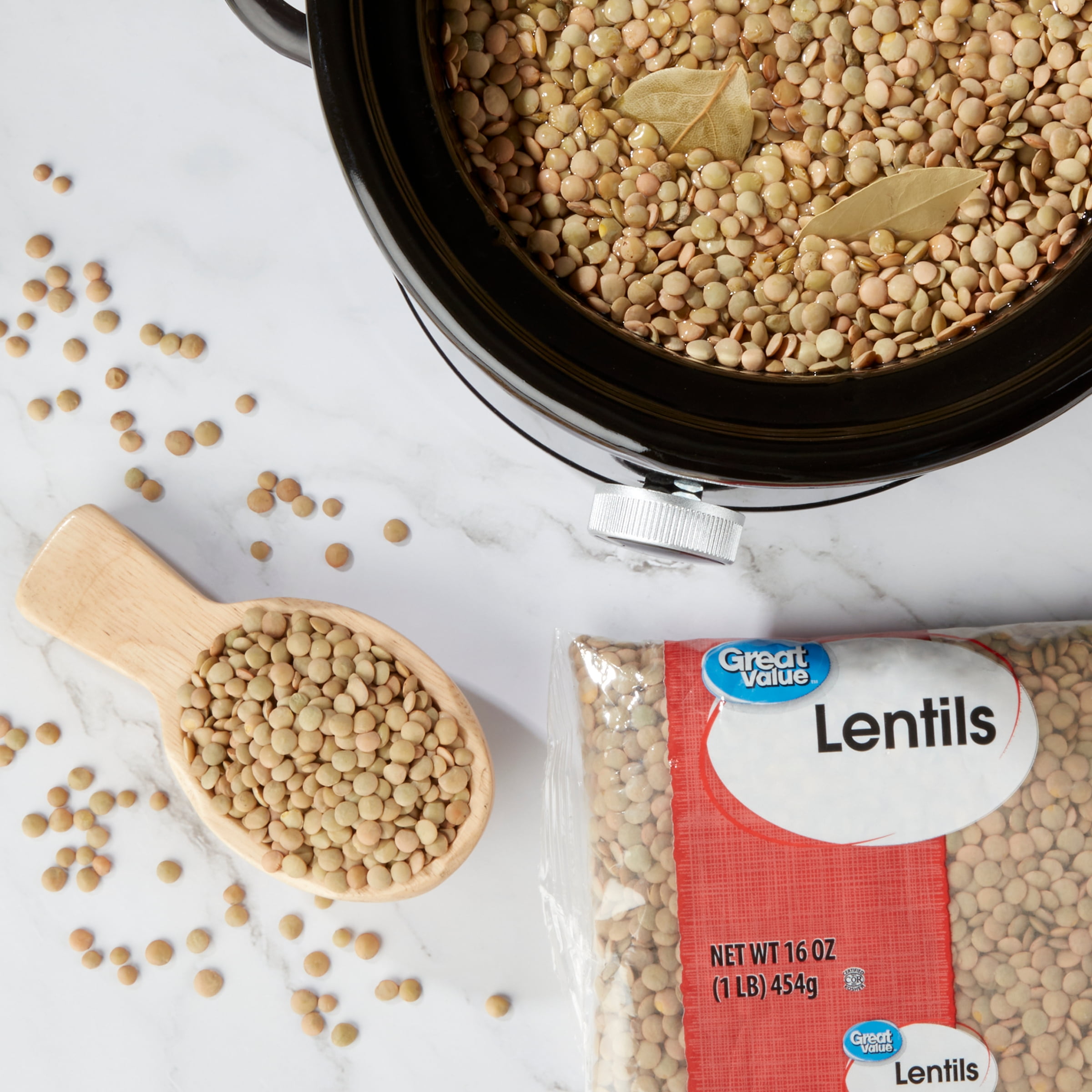Great Value Lentils, 4 lb