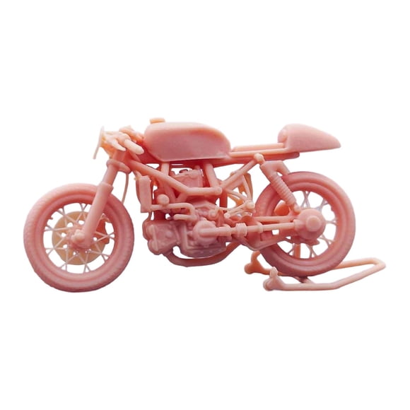Modelo de motocicleta en miniatura, micromoto, maqueta de ferrocarril, regalo, juguete de rol, accesorios de diorama para escritorio de coleccionista 2 cm
