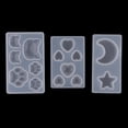 thumbnail image 2 of Bricolaje Surtido De Formas De Gato Pata De Oso Estilo De Estrella De Silicona Decoración De Pasteles Accesorio Mol Sunnimix Moldes para hacer joyas, 2 of 8